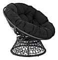 OSP Designs Papasan Chair, Black 1 thumbnail image