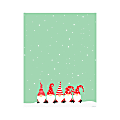 Geo Studios Holiday-Themed Letterhead Paper, Letter Size, Gnomes, Pack Of 70 Sheets