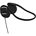 Maxell 190316 On-Ear Stereo Neckband Headphones, Black, MXLNB201