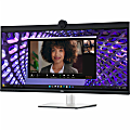 Dell P3424WEB 34" Class Webcam UW-QHD Curved Screen LED Monitor - 21:9 - 34.1" Viewable - In-plane Switching (IPS) Technology - DELLP3424WEB 1 thumbnail image