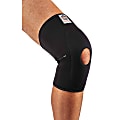 Ergodyne Proflex® 615 Knee Sleeve, With Open Patella/Anterior Pad, Medium, Black