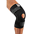 Ergodyne Proflex® 620 Knee Sleeve, With Open Patella/Spiral Stays, Large, Black
