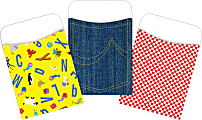 Barker Creek Peel & Stick Library Pockets, 3-1/2" x 5-1/8", Party Pack, Set Of 90 Pockets 1 thumbnail image