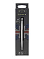 Parker® Jotter Gel Pen, Medium Point, 0.7 mm, Stainless-Steel/Chrome Barrel, Black Ink