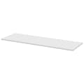 Lorell® Width-Adjustable Training Table Top, 72" x 24", White