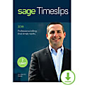 Sage Timeslips 2019 Sage Timeslips 2019 Time and Billing 2-User (Windows)