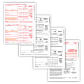 ComplyRight™ 1099-DIV Tax Forms Set, 4-Part, Copies A, B, C and/or State, Laser, 8-1/2" x 11", Pack Of 10 Forms