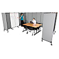 Balt® Add-A-Panel Room Fabric Dividers, Gray, Set Of 2