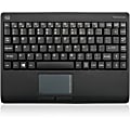 Adesso Wireless Mini Touchpad Keyboard, Black 1 thumbnail image