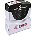 COSCO Message Stamp, "SCANNED", Red 1 thumbnail image