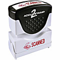COSCO Message Stamp, "SCANNED", Red 1 thumbnail image