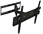 Mount-It! Swivel Wall Mount For 32 - 65" TVs, 15.7"H x 26"W x 3.3"D, Black