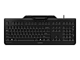 CHERRY SECURE BOARD 1.0 - Keyboard - with NFC - USB - US with Euro symbol - key switch: CHERRY LPK - black 1 thumbnail image