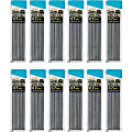 Pentel Super Hi-Polymer Leads - 0.7 mmMedium Point - HB - Black - 360 / Box