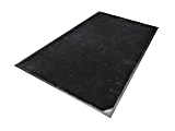 M+A Matting Classic Plush™ Mat, Black, 4' x 6', Cleats Plus backing 1 thumbnail image