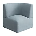 Bush Business Furniture Assemble Modular Corner Lounge Chair, Mist Fabric, Standard Delivery 1 thumbnail image