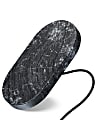 Einova Dual Wireless Charging Stone, Black Marble