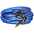 db Link Elite RCA Audio Cable - 17 ft RCA Audio Cable for Audio Device - First End: 2 x RCA Male Stereo Audio - Second End: 2 x RCA Male Stereo Audio - Shielding - Gold Plated Contact - Blue 1 thumbnail image