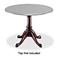 DMI Office Furniture Queen Anne Conference Table Base, Mahogany