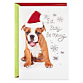 Hallmark Christmas Card (Happy from Head to Tail, Dog) 1 thumbnail image
