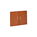 Bush Business Furniture Components Half-Height 2 Door Kit, Auburn Maple, Premium Installation