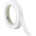 3M™ 471 Vinyl Tape, 3" Core, 0.5" x 36 Yd., White, Case Of 72 1 thumbnail image