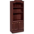 DMi® Governor's Collection Bookcase with Doors, Mahogany