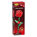 Brickcraft Long Stem Rose Brick Building Kit, Red, Set Of 102 Pieces 1 thumbnail image