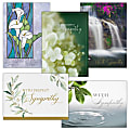 All Occasion Sympathy Greeting Card Assortment With Envelopes, 7-7/8" x 5-5/8", Pack Of 25 Cards