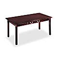 DMI Office Furniture Governor's Collection Table Desk, Mahogany