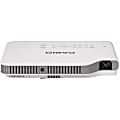 Casio Slim XJ-A252 DLP Projector - 16:10 - White, Light Gray - 1280 x 800 - 720p - 20000 Hour Normal ModeWXGA - 1,800:1 - 3000 lm - HDMI - VGA In - 3 Year Warranty
