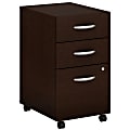 Bush Business Furniture Components 21"D Vertical 3-Drawer Mobile File Cabinet, Mocha Cherry, Standard Delivery 1 thumbnail image