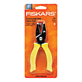 Fiskars® Hand Punches, 1/4" Star, Yellow, Pack Of 3