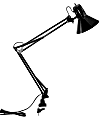 Bostitch® Swing Arm LED Desk Lamp With Clamp, 36"H, Black