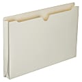 SKILCRAFT® Manila Double-Ply Tab Expanding File Jackets, 1 1/2" Expansion, Legal Size Paper, 8 1/2" x 14", 30% Recycled, Box Of 50 1 thumbnail image