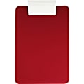 Saunders Antimicrobial Clipboard - 8 1/2" x 11" Sheet Size - Red, White - 1 Each 1 thumbnail image