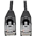 Tripp Lite Cat6a 10G Snagless Molded Slim UTP Ethernet Cable (RJ45 M/M) Black 4 ft. (1.22 m) 1 thumbnail image