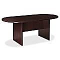 Lorell® Prominence 2.0 Racetrack Conference Table, 72"W, Espresso