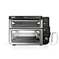 Ninja 12-in-1 Smart Double Oven With FlexDoor, 0.55 Cu. Ft., Silver/Black, Total Qty 1 1 thumbnail image