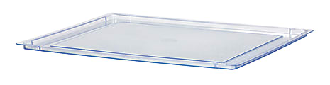 Storsystem Extra Wide Tote Tray Lid, 16 3/4" x 18 1/2" x 3/8", Clear