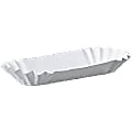 Brown Paper Goods Hot Dog Tray, 8"x 4", White, Case Of 3,000 1 thumbnail image