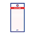 Markings by C.R. Gibson® Magnetic Listpad, 4 1/2" x 9 1/4", 75 Pages, Chicago Cubs