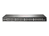 HPE Aruba 2540 48G PoE+ 4SFP+ - Switch - managed - 48x 10/100/1000 (PoE+) + 4x 10 Gigabit Ethernet/1 Gigabit Ethernet SFP+ - JL357AABA 1 thumbnail image