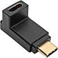 Eaton Tripp Lite Series USB C to USB Type C Adapter Converter Right Angle M/F 10Gbps 3A - USB adapter - U420000FUD 1 thumbnail image