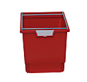 StorSystem Slim Line Filing Bin, Legal Size, 12"H x 16 3/4"W x 12"D, Primary Red 1 thumbnail image