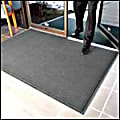 Office Depot® Brand Dry Mat, 4' x 6', Charcoal