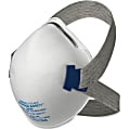 Jackson Safety N95 Particulate Respirator - Adjustable Head Strap, Comfortable, Latex-free, Exhalation Valve, Non-irritating - Particulate, Dust, Fog Protection - Foam Nose Pad, Cloth - White - 10 / Box 1 thumbnail image
