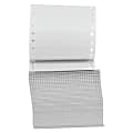Universal® Dot Matrix Printer Labels, UNV70104, Rectangle, 15/16" x 3-1/2", White, Box Of 5000 Labels 1 thumbnail image