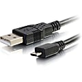 C2G 1ft USB Cable - USB Cable - USB A to USB Micro B - M/M - HDMI/USB  - 27423 1 thumbnail image
