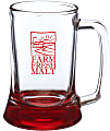 Custom Full Color Brussels Promotional Glass Beer Mug, 9.75 Oz, Assorted